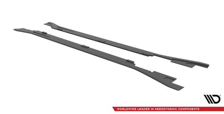 Maxton Street Pro Side Skirts Diffusers V.2 Volkswagen Arteon R / R-Line Facelift - Black