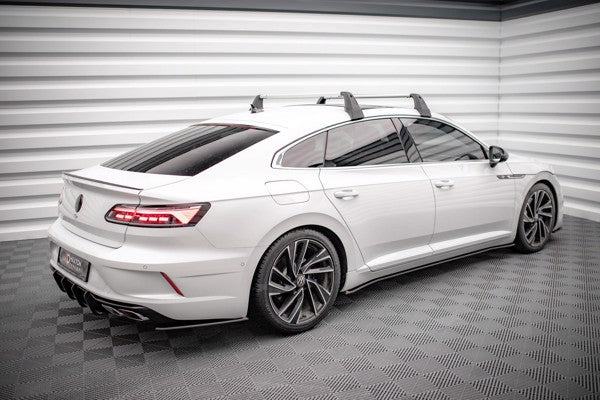 Maxton Street Pro Side Skirts Diffusers V.2 Volkswagen Arteon R / R-Line Facelift - Black