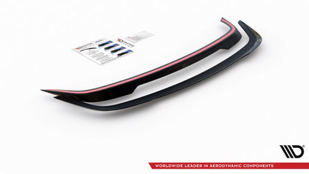 Maxton Spoiler Cap Nissan 370Z Nismo Facelift - Gloss Black