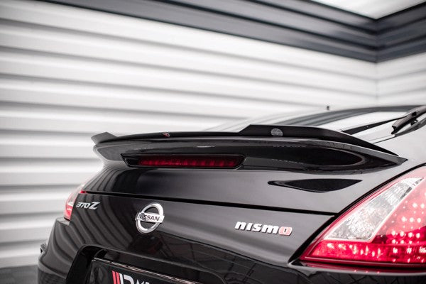 Maxton Spoiler Cap Nissan 370Z Nismo Facelift - Gloss Black