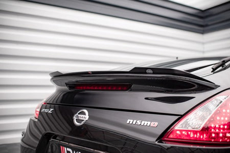 Maxton Spoiler Cap Nissan 370Z Nismo Facelift - Gloss Black