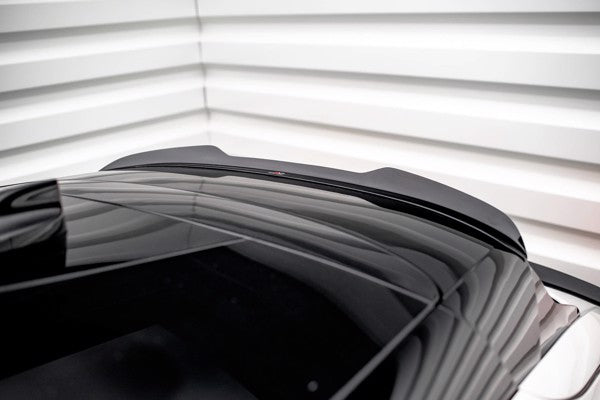 Maxton Upper Spoiler Cap Ford Mustang Mach-E Mk1 - Gloss Black