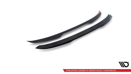 Maxton Upper Spoiler Cap Ford Mustang Mach-E Mk1 - Gloss Black