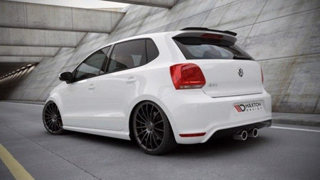 Maxton Spoiler Extension VW Polo Mk5 Gti / R-Line - Gloss Black