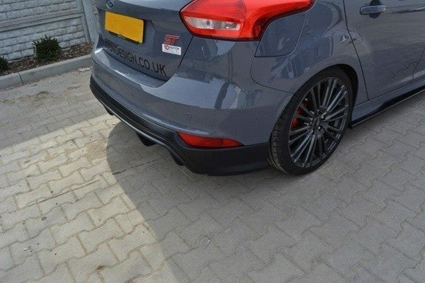 Maxton Rear Valance Ford Focus St Mk3 Fl (RS-Look) - Gloss Black