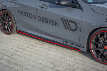 Maxton Side Skirts Diffusers V.2 For BMW 1 F40 M-Pack/ M135I 