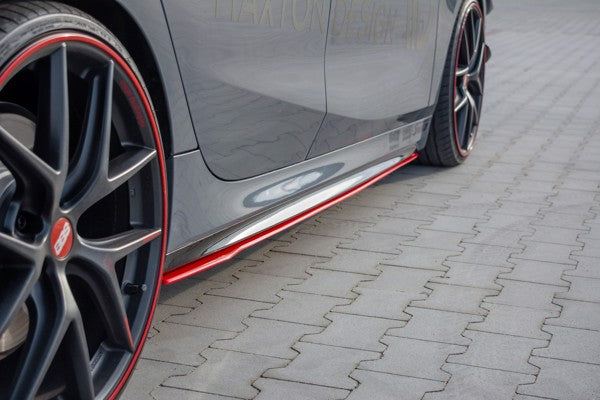 Maxton Side Skirts Diffusers V.2 For BMW 1 F40 M-Pack/ M135I 