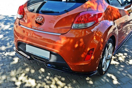 Maxton Rear Splitter Hyundai Veloster - Gloss Black