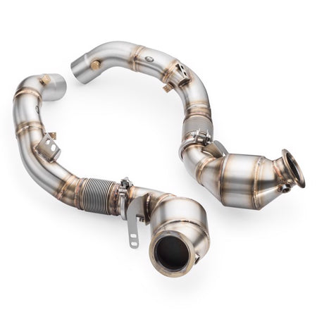 RM Motors Downpipe BMW M5 F90 + CATALYST HJS 300 cpsi EURO 6