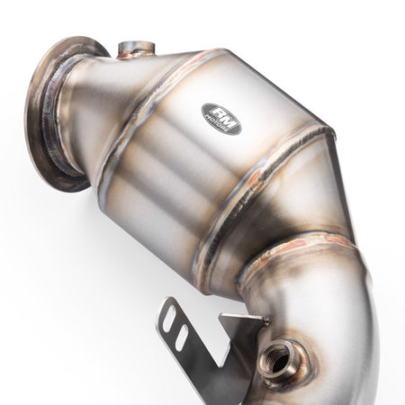 RM Motors Downpipe BMW M5 F90 + CATALYST HJS 300 cpsi EURO 6