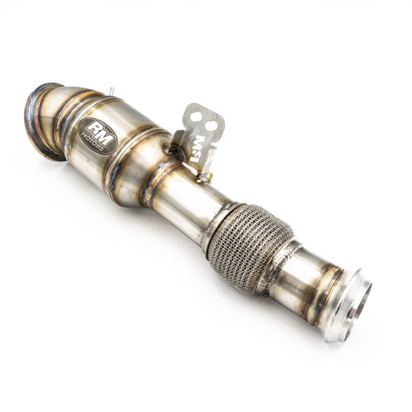 RM Motors Downpipe BMW Z4 G29 M40i B58 +CATALYST HJS 200 cpsi OBD