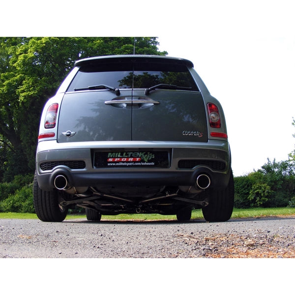 Milltek Cat-back New Mini Mk2 (R55) Cooper S Clubman 1.6i Turbo