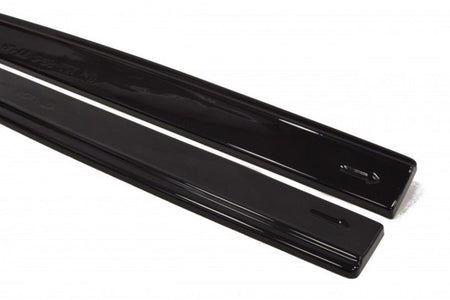 Maxton Side Skirts Diffusers Audi TT RS 8J - Gloss Black