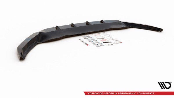 Maxton Front Splitter V.1 Volkswagen Passat B8 - Gloss Black