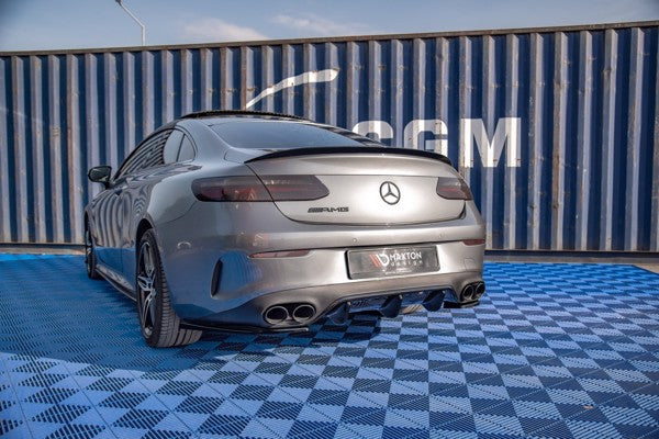 Maxton Rear Side Splitters For Mercedes-Amg E53 Coupe C238 - Gloss Black