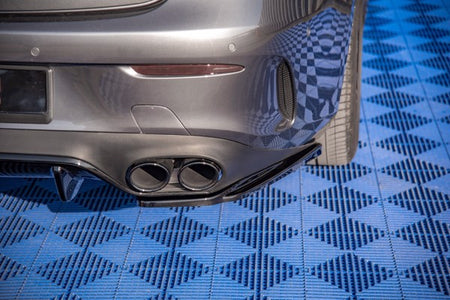 Maxton Rear Side Splitters For Mercedes-Amg E53 Coupe C238 - Gloss Black