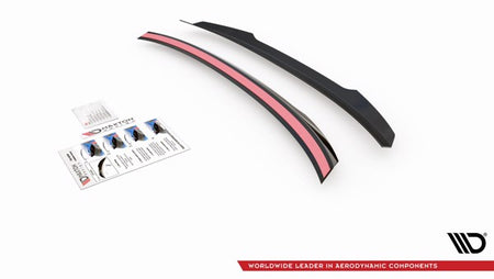 Maxton Spoiler Cap Peugeot 508 Sedan Mk2 - Gloss Black