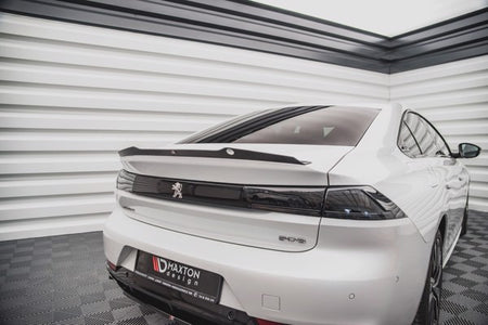 Maxton Spoiler Cap Peugeot 508 Sedan Mk2 - Gloss Black