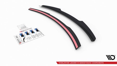 Maxton Spoiler Cap Audi S8 D3 - Gloss Black