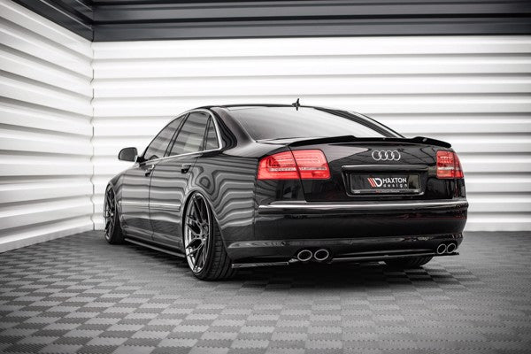 Maxton Spoiler Cap Audi S8 D3 - Gloss Black