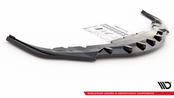 Maxton Front Splitter V.4 Toyota Supra Mk5 - Gloss Black