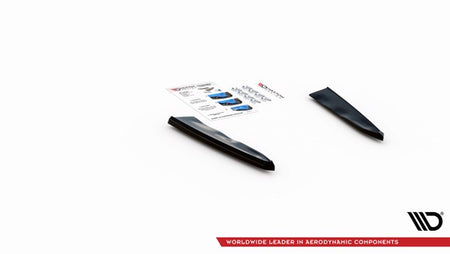 Maxton Rear Side Splitters BMW X5M F95 - Gloss Black