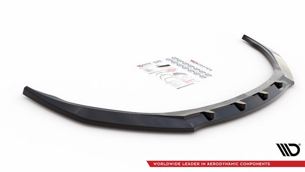 Maxton Front Splitter V.1 Opel Insignia Mk2 - Gloss Black