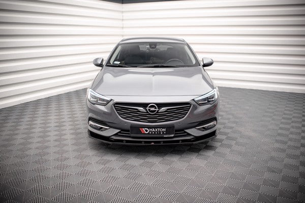 Maxton Front Splitter V.1 Opel Insignia Mk2 - Gloss Black