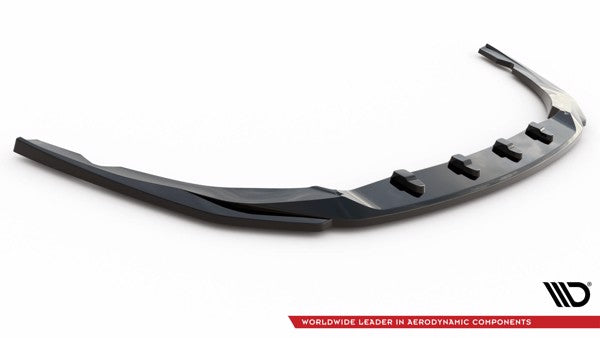 Maxton Front Splitter V.2 Kia Optima Mk4 Facelift - Gloss Black