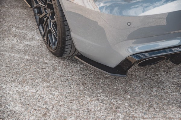 Maxton Racing Durability Rear Side Splitters Audi RS3 8V Sportback - Black
