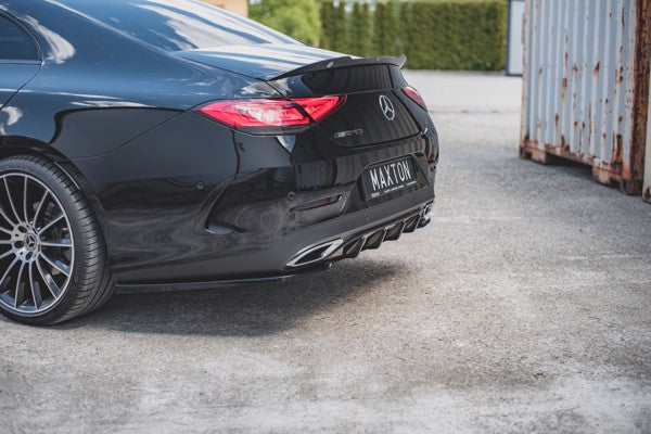 Maxton Spoiler Cap Mercedes-Benz Cls Amg-Line C257  - Gloss Black