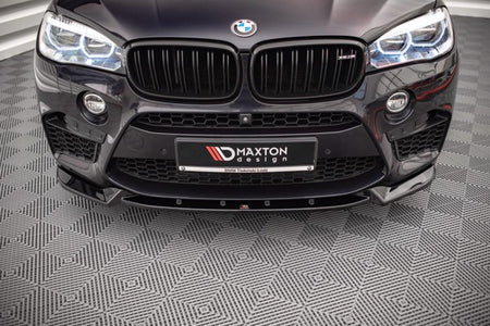 Maxton Front Splitter V.1 BMW X5 M F15 - Gloss Black