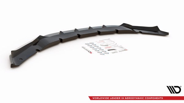 Maxton Front Splitter V.1 BMW X5 M F15 - Gloss Black