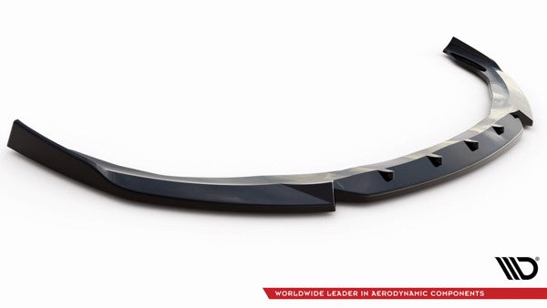 Maxton Front Splitter V.2 Porsche Panamera / Panamera Diesel 970 - Gloss Black