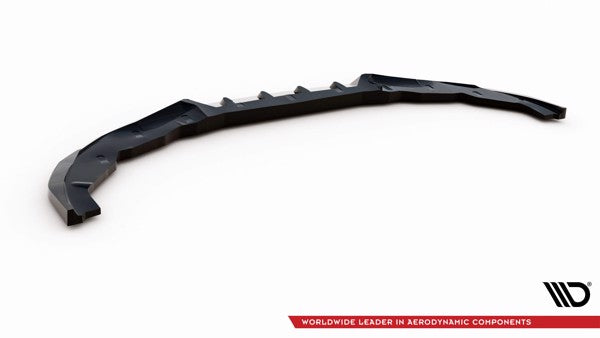 Maxton Front Splitter V.2 BMW 2 Coupe M-Pack / M240I G42 - Gloss Black