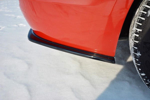 Maxton Rear Side Splitters BMW 3 F30 - Gloss Black
