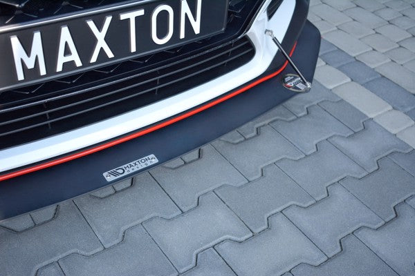 Maxton Front Racing Splitter Hyundai I30 Mk3 N 