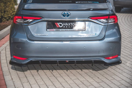Maxton Rear Side Splitters Toyota Corolla Xii Sedan - Gloss Black