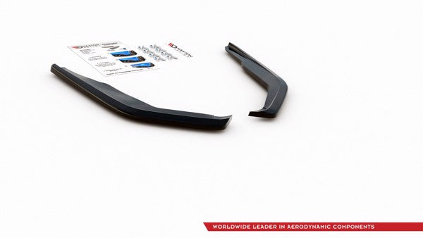 Maxton Rear Side Splitters Toyota Corolla Xii Sedan - Gloss Black