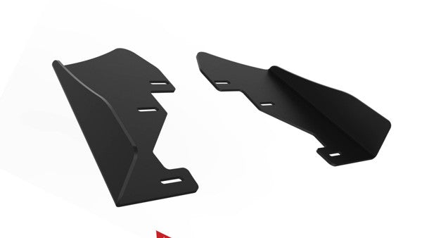 Maxton Side Flaps Ford Fiesta Mk8 St  - Gloss Flaps