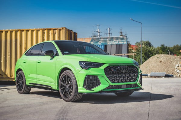 Maxton Front Splitter V.1 Audi RSq3 F3 - Gloss Black