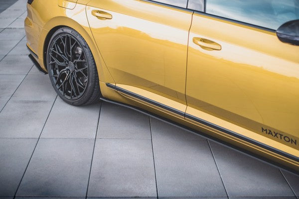 Maxton Racing Durability Side Skirts Diffusers Volkswagen Arteon R-Line - Black