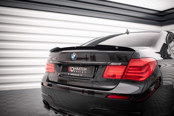 Maxton Spoiler Cap BMW 7 M-Pack F01 - Gloss Black