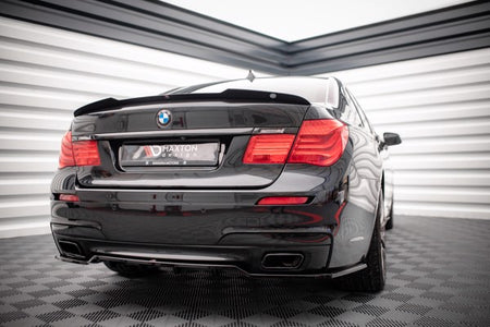 Maxton Spoiler Cap BMW 7 M-Pack F01 - Gloss Black