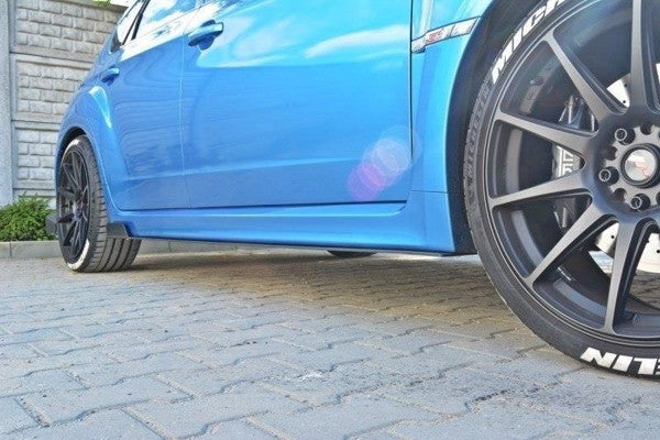 Maxton Racing Side Skirts Diffusers Subaru Impreza Wrx Sti 2009-2011