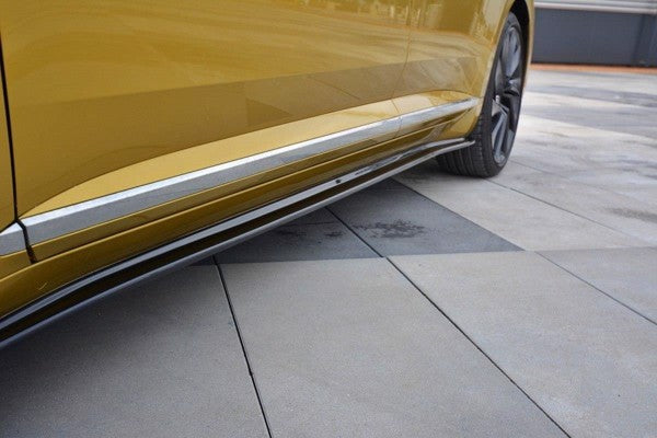 Maxton Side Skirts Diffusers VW Arteon - Gloss Black