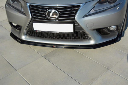 Maxton Front Splitter V.1 Lexus Is Mk3 - Gloss Black