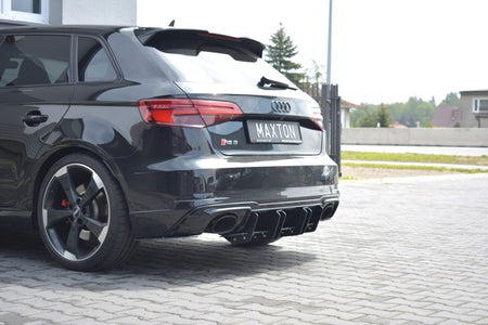 Maxton Rear Diffuser V.2 Audi RS3 8V Fl Sportback