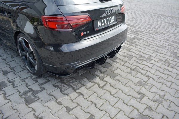 Maxton Rear Diffuser V.2 Audi RS3 8V Fl Sportback