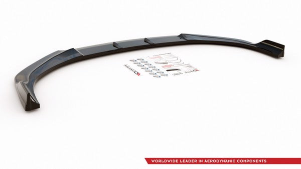 Maxton Front Splitter V.3 Hyundai I30 N Mk3 Hatchback/ Fastback - Gloss Black